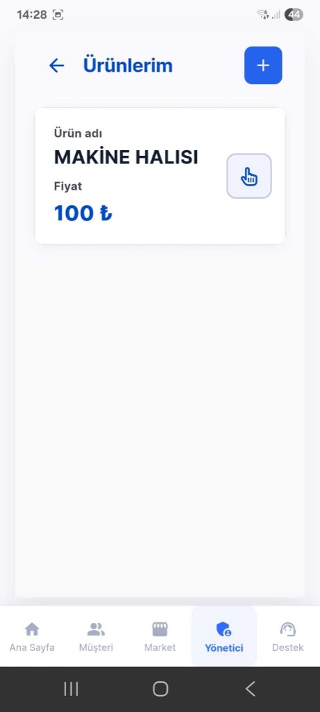 Ürün fiyat listesi